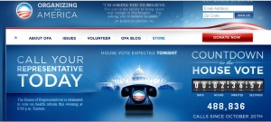 barack obama's web site